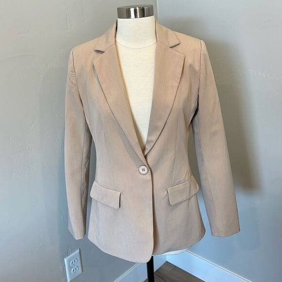 Khaki Women’s Blazer - Picture 1 of 4